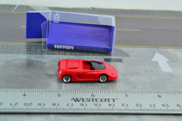 Euro Modell 08501 Ferrari Mythos Sports Car Red 1:87 Scale HO