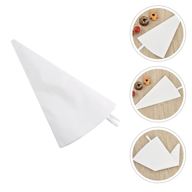 3pcs Gâteau Pâtisserie Sacs Réutilisable Tuyauterie Sacs