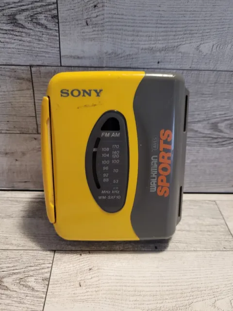 Sony Walkman Sports WM-SXF10 Tape Player READ