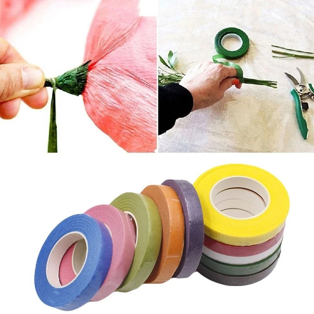 Cinta de tallo floral con ojal para floristería con ojal floricultura