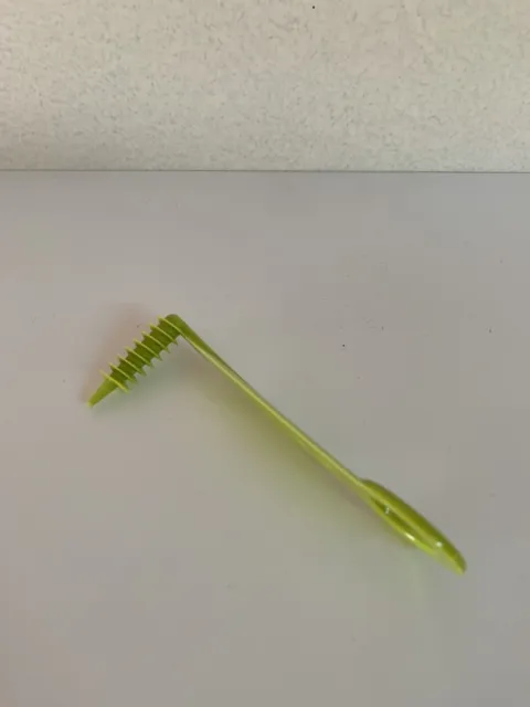 Tupperware Couteau Taille Spirale Légumes Vert Neuf