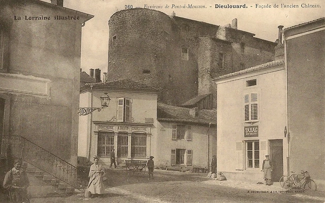 Postcard Tobacco Office Godlouard Facade Of The Old Castle