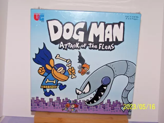 Dog Man Attack of The Fleas Game - University Games
