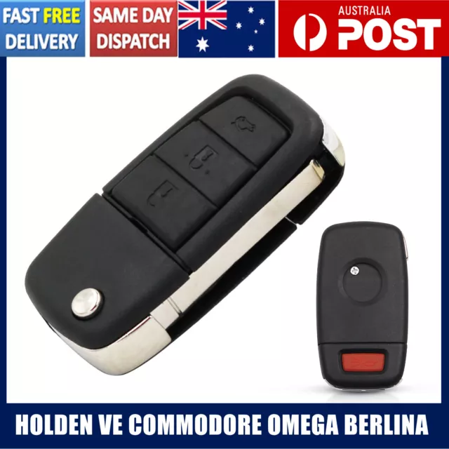 key Shell For HOLDEN VE COMMODORE Omega Berlina Calais SV6 HSV GTS  Remote Flip