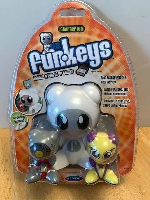 UB Funkeys Starter Kit   2007 Mattel Radica NEW Sealed