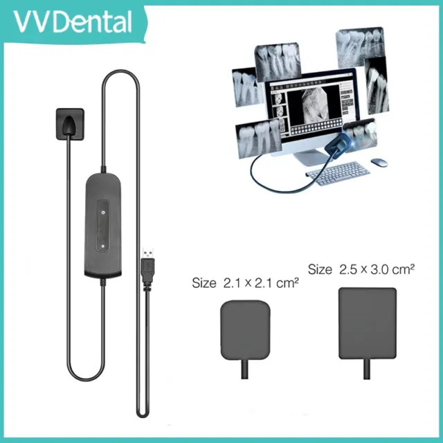VV Dental Dental Sensor X-Ray Radiovisiograph Digital Sensor Intraoral Imaging