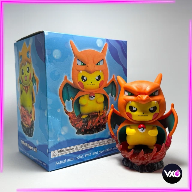 Dragon Ball figurine pokemon pikachu son goku fusionné collection manga 18cm
