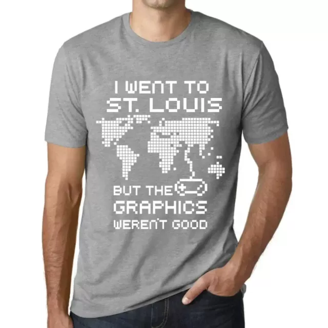 Uomo Maglietta Sono Andato A St Louis Ma La Grafica Non Era Buona – I Went To St