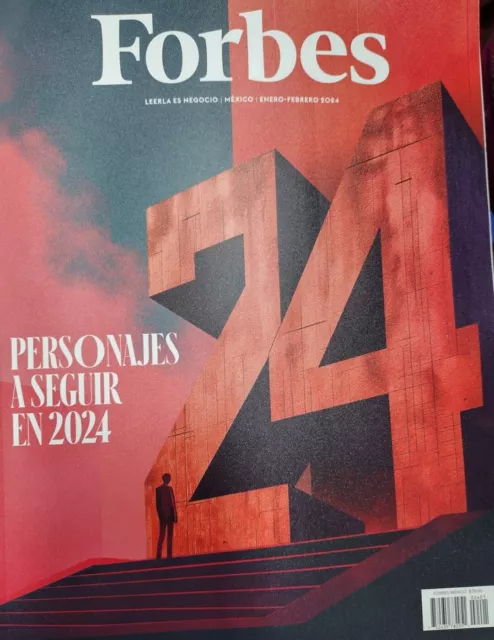 Forbes Mexico Revista / Magazine Febrero / Febuary 2024 - Envio Rapido Gratis