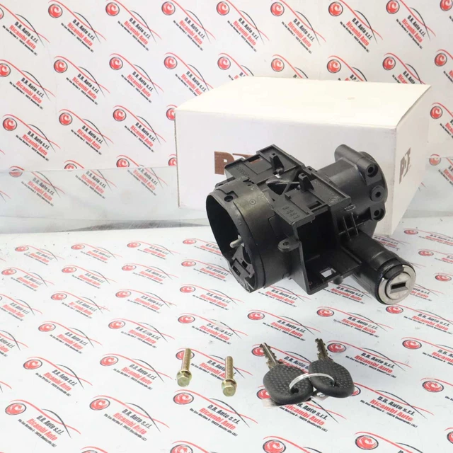 Interrupteur D'Allumage + Barillet De Direction Pour Renault Trafic 2001-2014 - Verrouillage Complet 7700813973 7701475696 7701038365 - Qualité Premium