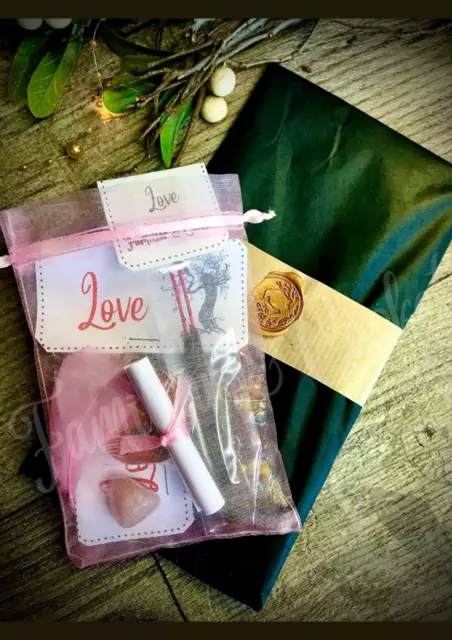 Love Romance Spell Kit Ritual by Lancashire Witch Magic Witchcraft Wicca Pagan