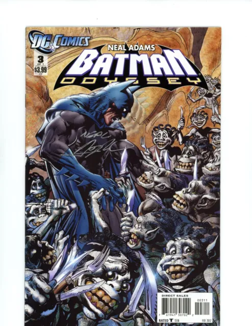 Batman Odyssey #3 - Signed by Neal Adams. (9.2) 2011