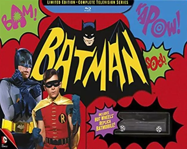 Batman The Complete TV Series Limited Edition 13 Disc Blu-ray Blu ray