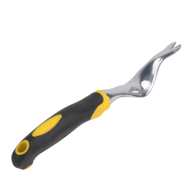 Sarchiatore Manuale Da Giardino 32 Cm – Zappa Forcella Per Estirpare Erbacce, Acciaio Inox - 3