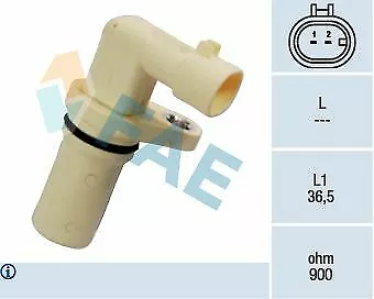 FAE (79194) Kurbelwellensensor, OT-Geber für ALFA FIAT LANCIA OPEL SAAB SUZUKI