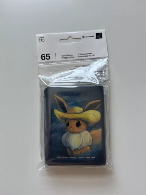 Pokemon Center x Van Gogh Museum: Eevee Inspired by Self-Portrait with  Straw Hat Card 65 Card Sleeves - US