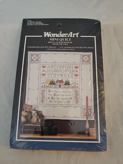 Tela estampada mini edredón WonderArt This Is The Day 36 x 36 pulgadas