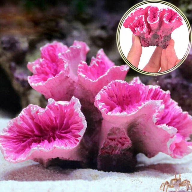 Fish Tank Landscaping Decor Simulation Coral Resin Ornaments Aquarium Decor