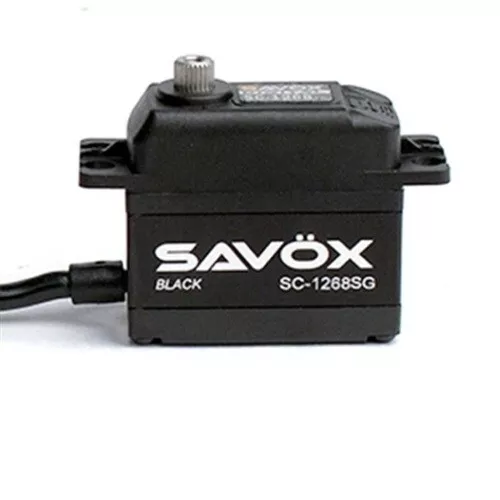 Savox SC-1268SG HV Black Edition Standard Digital Servo 25Kg.cm@7.4V (LiPo)