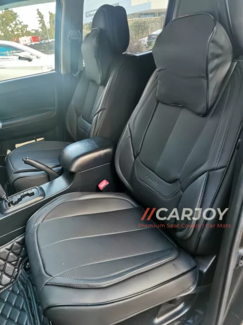 CarJoy Premium Leather Car Seat cover fits Mitsubishi Lancer ASX Triton Pajero