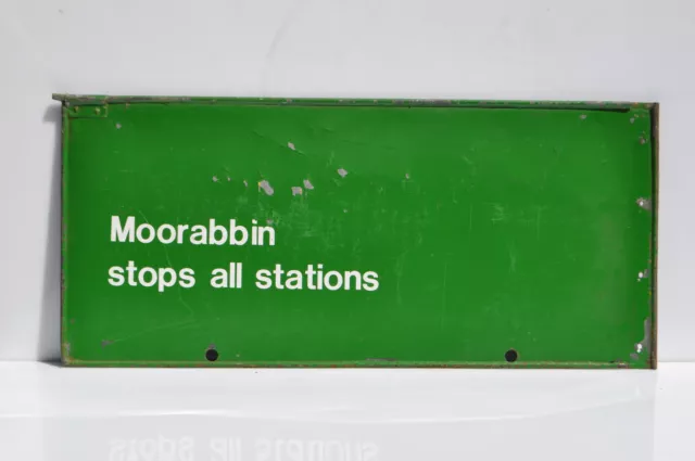 V.R. Rail Bathgate indicator sign