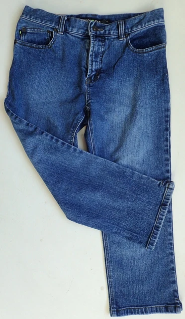 Jeans Dkny Donna Karan New York Blu Stretch Tagliati 8 L 22 Di Marca