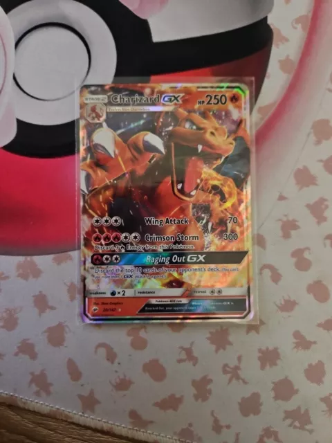 Charizard GX 20/147 SM Burning Shadows Holo Ultra Rare Pokemon Card TCG