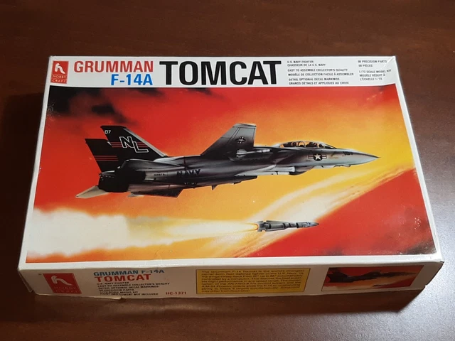 Masque Flexible Galaxy 1/72 Pour F-14A Tomcat - Pour Maquette Academy, Canopée Et Roues Incluses