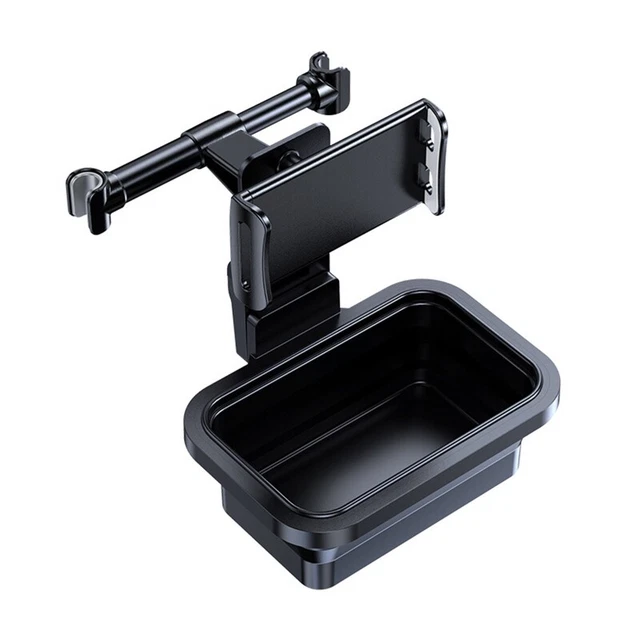Car Headrest Mount, Angle Adjustable Headrest Tablet Holder for 4.7-9.7" Device