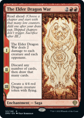 THE ELDER DRAGON War 1x x1 MTG Magic Dominaria United DMU Preorder 