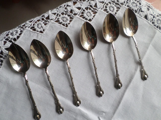 Cuillère à café de collection Colombey les 2 Eglises Presti France Argenté Métal