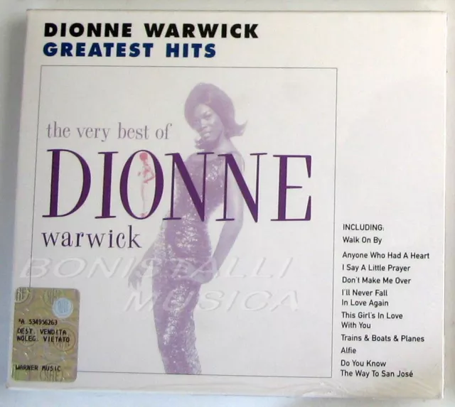 DIONNE WARWICK - THE VERY BEST OF - CD Sigillato