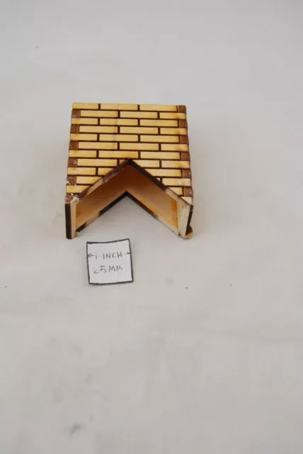 Chimney Roof-Top - 12/12 pitch - dollhouse miniature 1:12 scale USA made #511