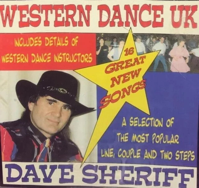 Dave Sheriff - Western Dance UK [CD] (DS002CD) Line Dancing Country FREE UK POST