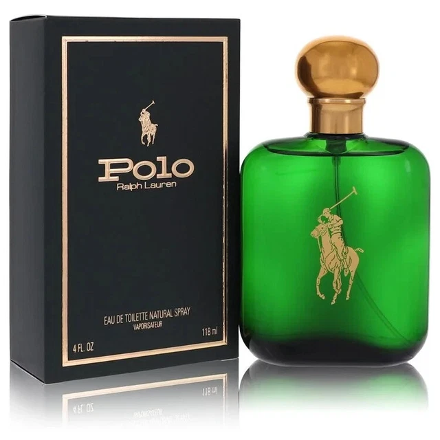 POLO Cologne By Ralph Lauren 4 oz Eau De Toilette / Natural Spray for Men - NEW