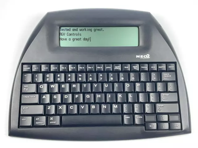 AlphaSmart NEO2 Portable Word Processor, w/ New Backup Battery, NEO2KB