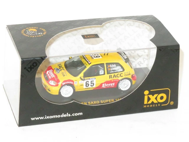 1/43 Citroen Saxo S1600 51 A.Dallavilla/G.Bernacchini Rally Sanremo
