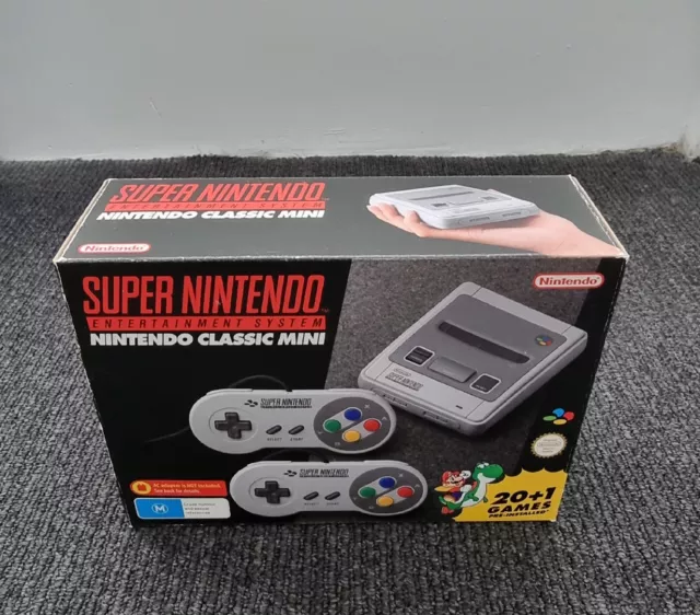 Nintendo Classic Mini Super Nintendo Entertainment System Boxed Excellent Cond.