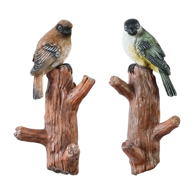 Vogel-Wandhaken, Wandhalterung, Hutablage, Aufhänger für Schlüssel, Taschen,