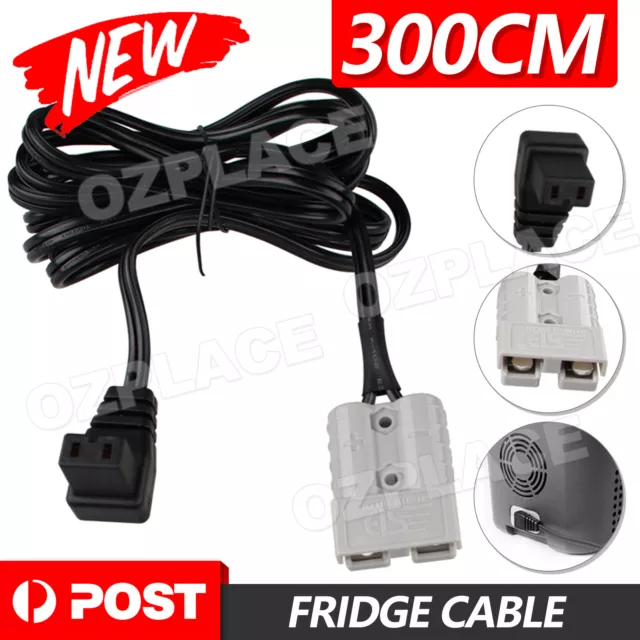 Power Cord Lead 12V Fridge Cable to Anderson Style Plug to Fit Waeco & Kings