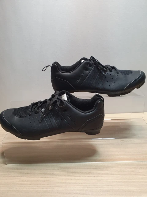 Decathlon Triban 500 Radstraße/Kies SPD schwarz Schuhgröße 8,5