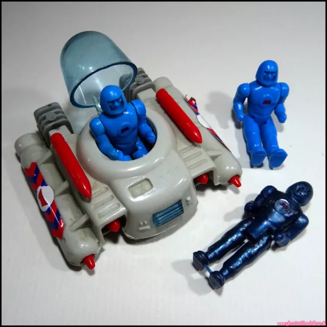 MANTA FORCE Vintage AQUATTACK Vehicle Figures COMMAND SHIP (Bluebird 1987)