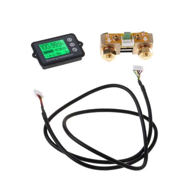 TK15 DC8-80V 50A Coulomb Meter – Professional Battery Tester For LiFePO4, Lead-Acid & NiMH – Voltage & Power Monitor With Auto Memory