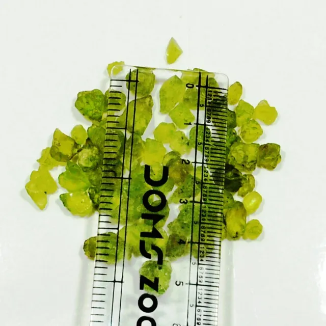 Fabulous Green Peridot Raw 60Ct Lot Size 6-10 MM Green Peridot Rough Jewelry