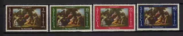 15547) St.Lucia 1972 MNH Neuf Christmas - Noël