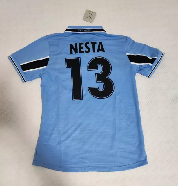 Maglia Nesta Lazio 1998-2000 Home Taglia L