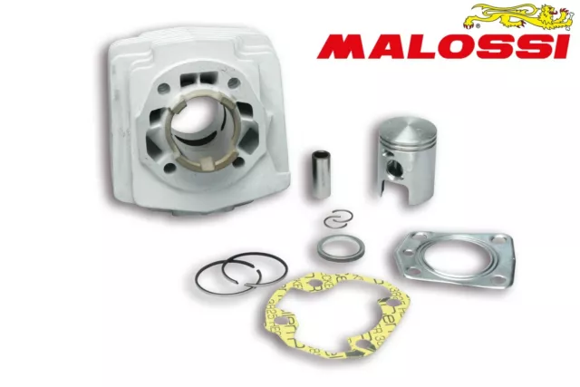 Kit Cylindre Malossi Ø 39 G1 Réplica Aluminium Racing Mobylette  MBK 51 air 50cc