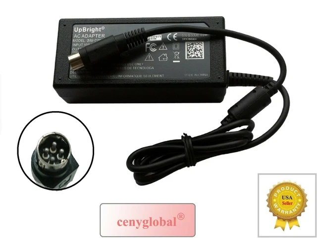 4 Pin AC/DC Adapter for MOSO MSA C1500IC12.0 18P US 12V 1.5A Power
