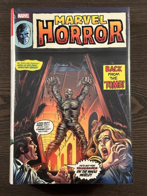 Marvel Horror Omnibus Vol 1 HC Sealed Living Mummy Bronze Age