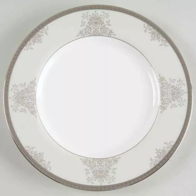 Set of two Mikasa Floral Elegance Platinum Bread & Butter Plates